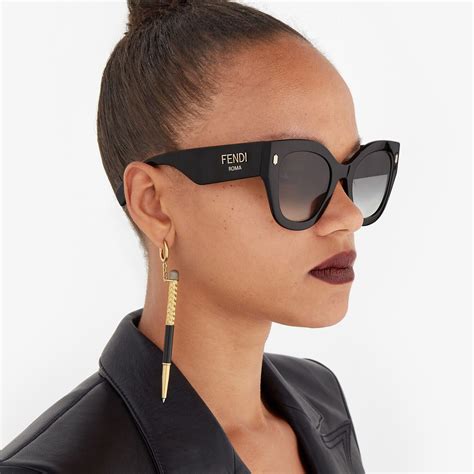 fendi sonnenbrille oval|Women's Designer Sunglasses .